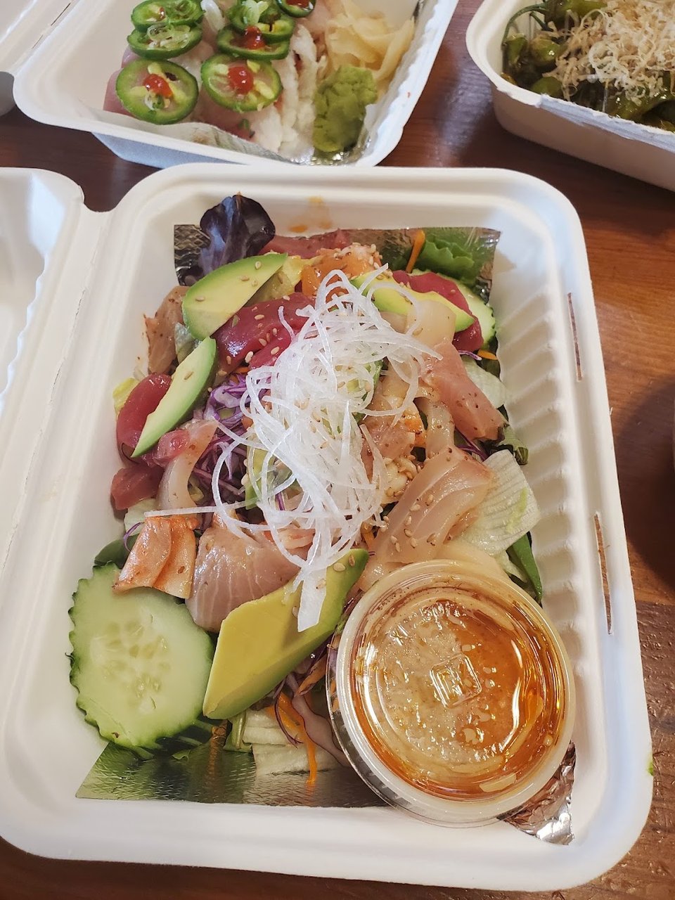 Sashimi Salad